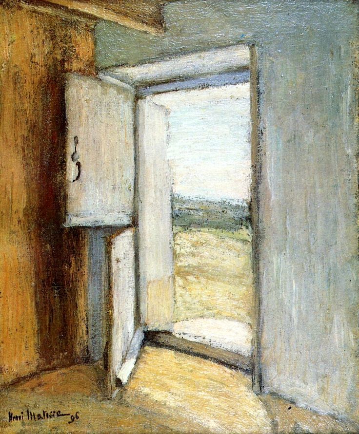 Henri Matisse. Open Door, Brittany. 1896
