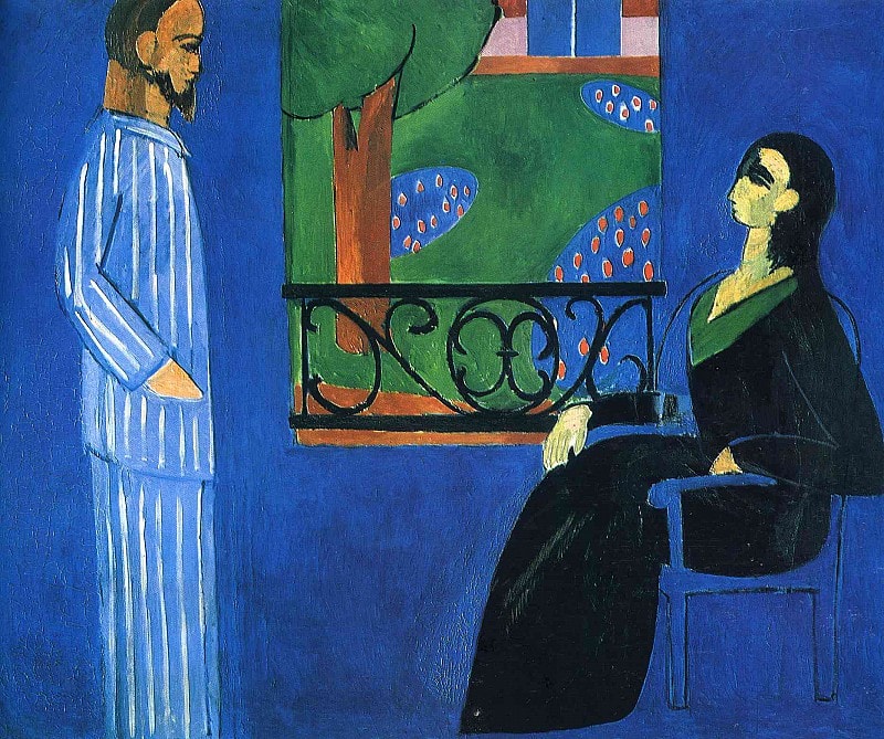 Henri Matisse. The conversation. 1908-1912. The Hermitage at St. Petersburg