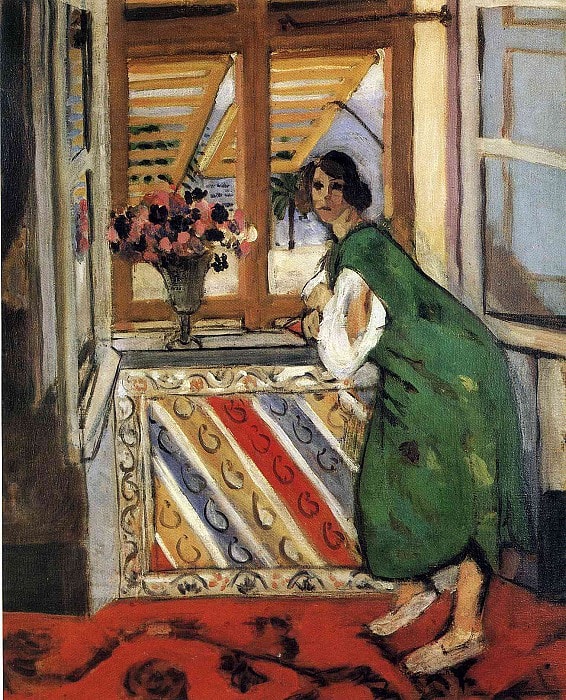 Henri Matisse. Young Girl In A Green Dress. 1921. OIl on canvas, 65 x 55 cm, Private Collection