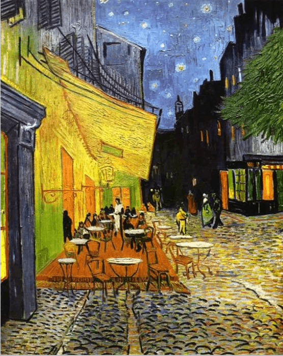 Vincent van Gogh. Cafe Terrace at Night. 1888. Kröller-Müller Museum