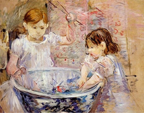 Berthe Morisot. Children at the Basin.